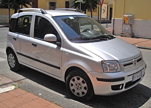 Размер колёс на Fiat Panda 2010 Подбор шин на Fiat Panda 2010