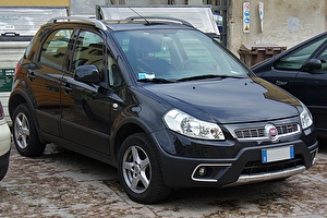 Размер колёс на Fiat Sedici 2005 Подбор шин на Fiat Sedici 2005
