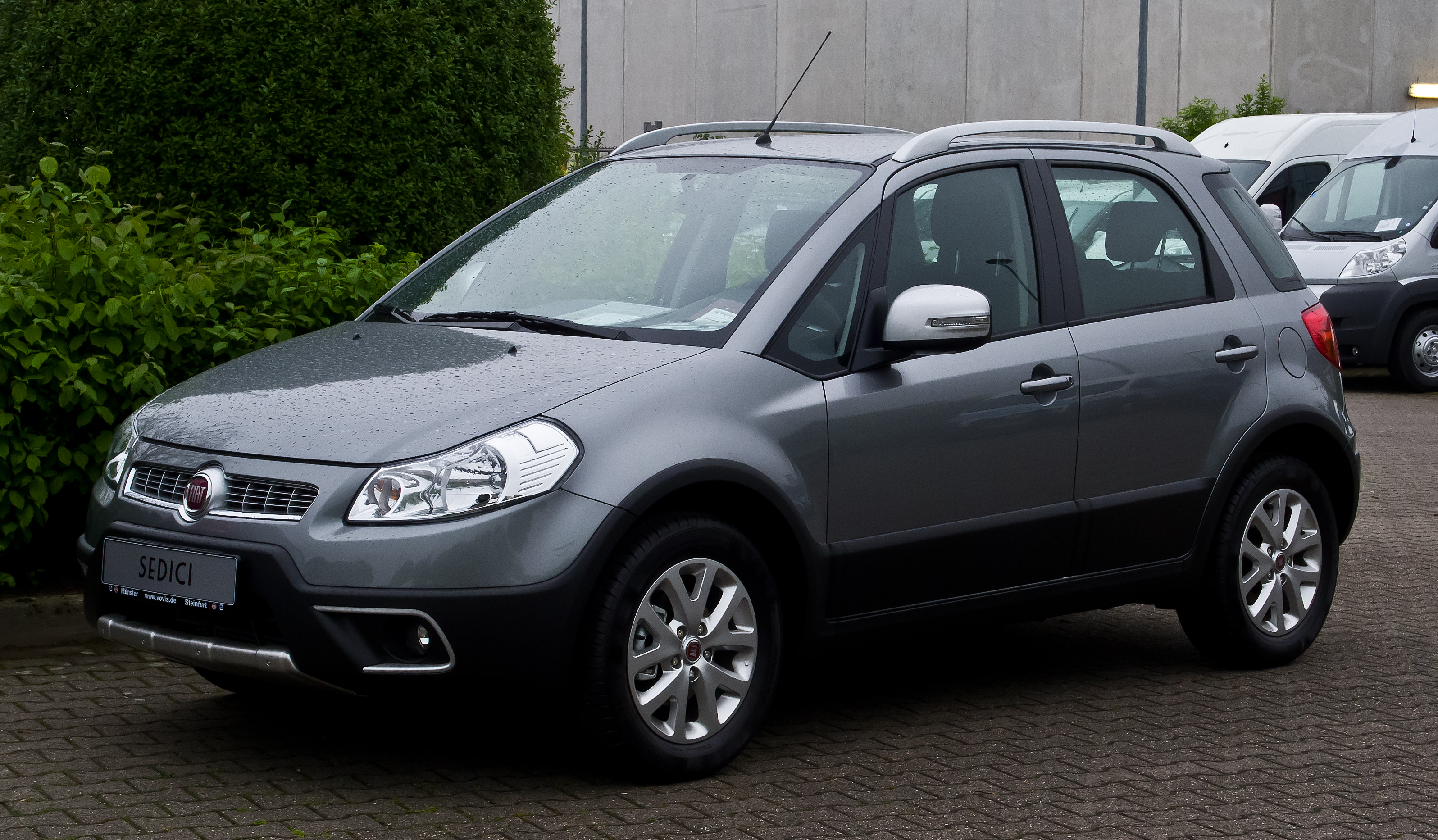 Размер колёс на Fiat Sedici 2016 Подбор шин на Fiat Sedici 2016
