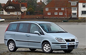 Размер колёс на Fiat Ulysse 2002 Подбор шин на Fiat Ulysse 2002