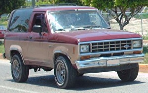 Размер колёс на Ford Bronco II 1985 Подбор шин на Ford Bronco II 1985