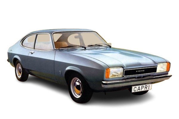 Размер колёс на Ford Capri 1974 Подбор шин на Ford Capri 1974
