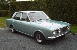 Размер колёс на Ford Cortina 1970 Подбор шин на Ford Cortina 1970