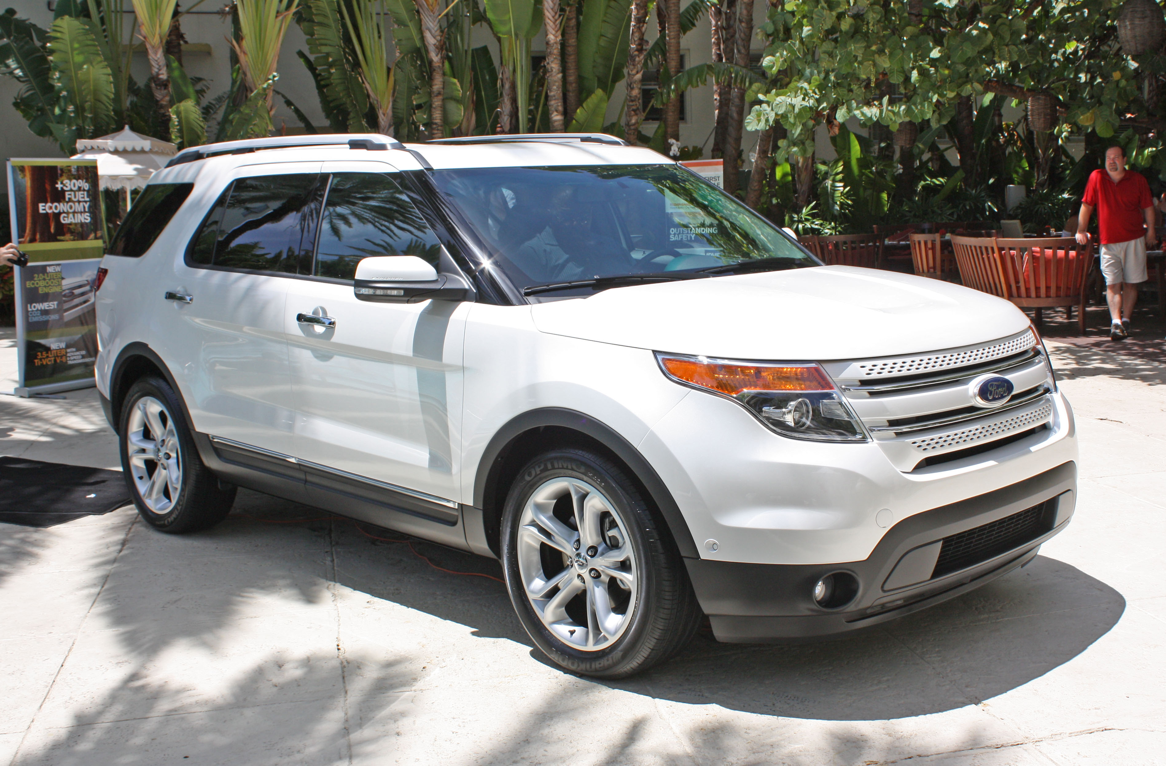 Размер колёс на Ford Explorer 2011 Подбор шин на Ford Explorer 2011