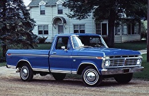 Размер колёс на Ford F-100 1975 Подбор шин на Ford F-100 1975