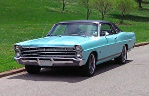 Размер колёс на Ford LTD 1968 Подбор шин на Ford LTD 1968