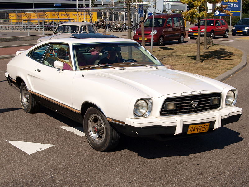 Размер колёс на Ford Mustang 1978 Подбор шин на Ford Mustang 1978