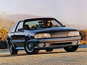Размер колёс на Ford Mustang 1991 Подбор шин на Ford Mustang 1991