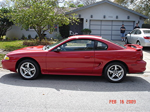 Размер колёс на Ford Mustang 1997 Подбор шин на Ford Mustang 1997