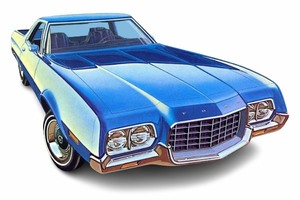 Размер колёс на Ford Ranchero 1973 Подбор шин на Ford Ranchero 1973
