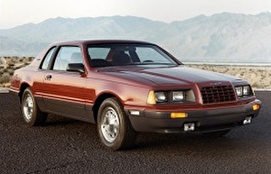 Размер колёс на Ford Thunderbird 1985 Подбор шин на Ford Thunderbird 1985