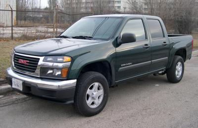 Размер колёс на GMC Canyon 2009 Подбор шин на GMC Canyon 2009