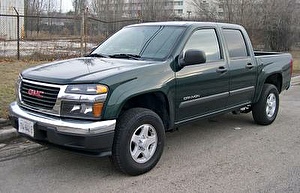 Размер колёс на GMC Canyon 2012 Подбор шин на GMC Canyon 2012