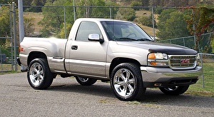 Размер колёс на GMC Sierra 1500 2000 Подбор шин на GMC Sierra 1500 2000