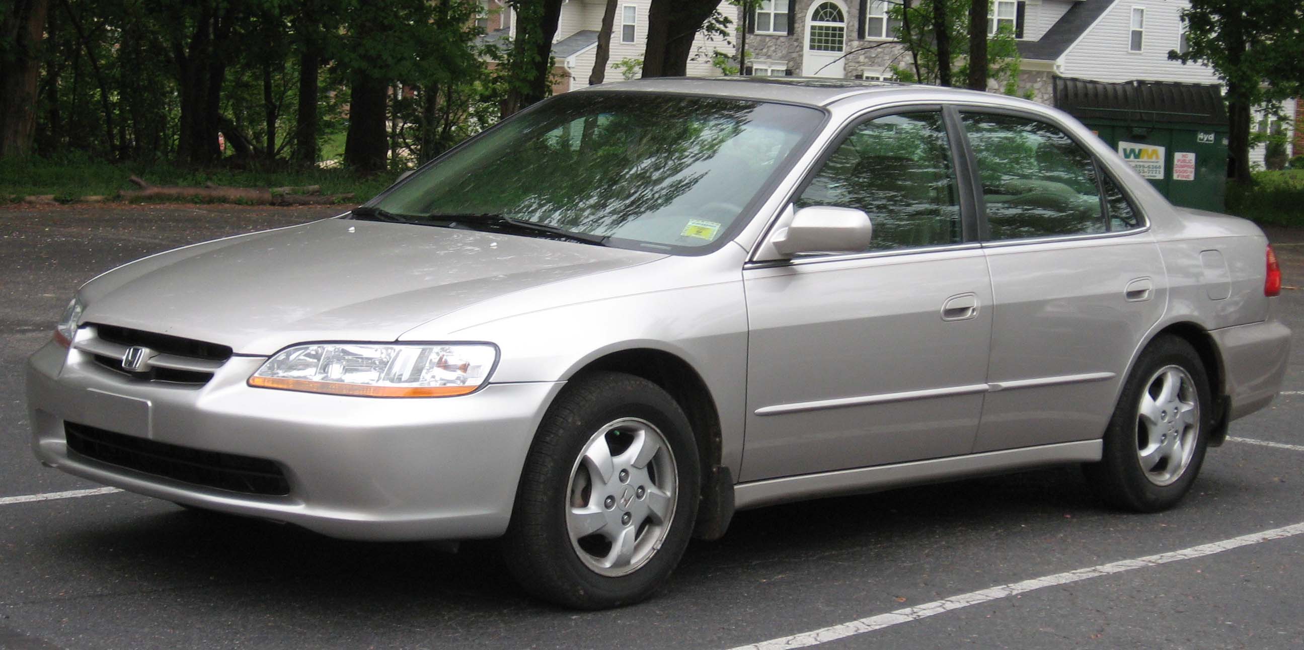 Размер колёс на Honda Accord 1998 Подбор шин на Honda Accord 1998