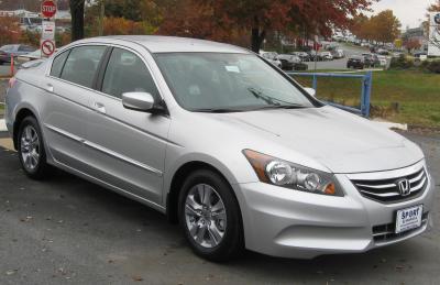 Размер колёс на Honda Accord 2012 Подбор шин на Honda Accord 2012