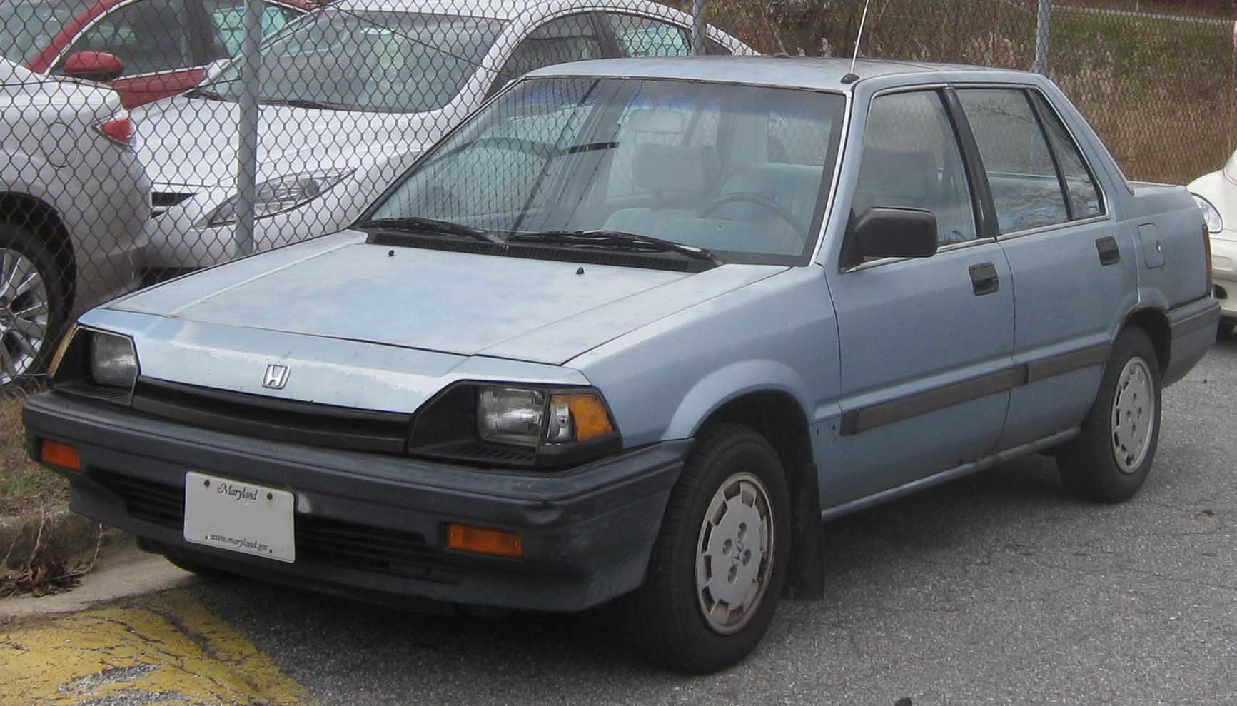 Размер колёс на Honda Civic 1985 Подбор шин на Honda Civic 1985