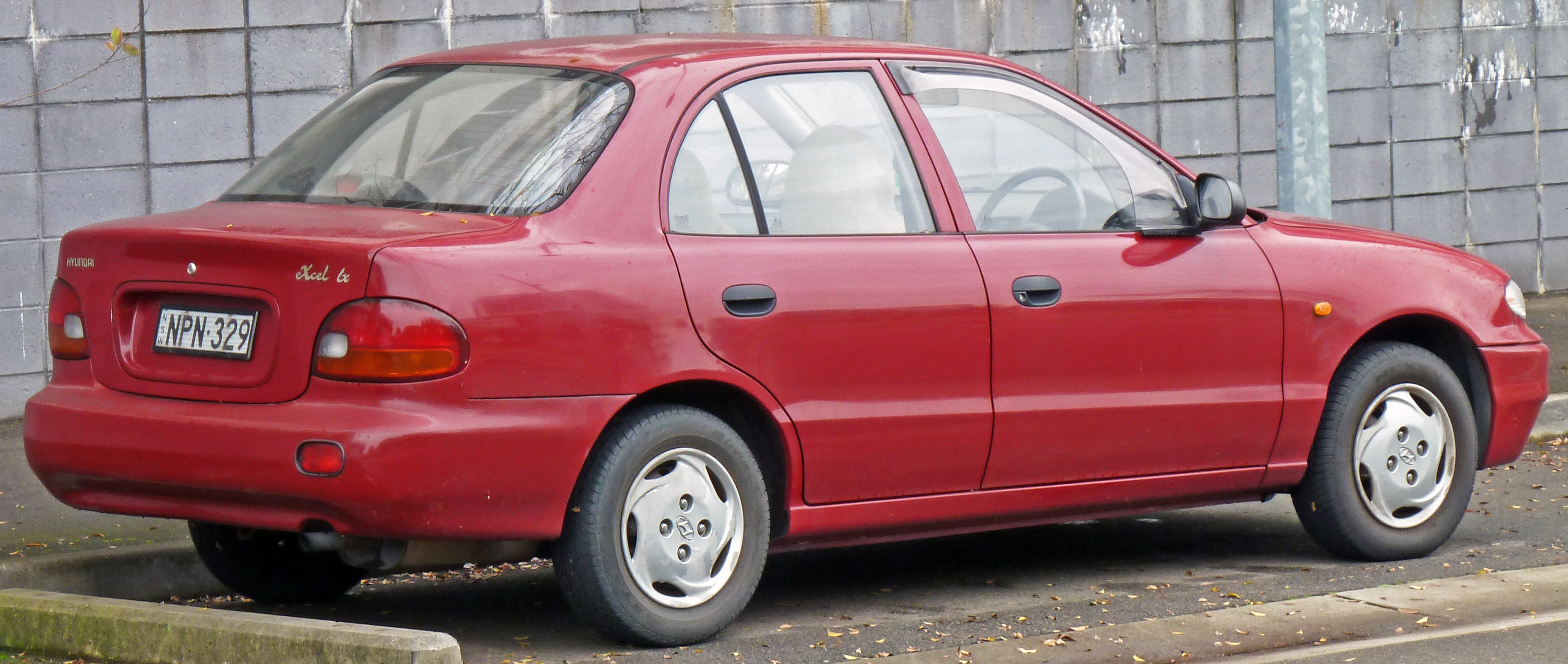 Размер колёс на Hyundai Accent 1994 Подбор шин на Hyundai Accent 1994