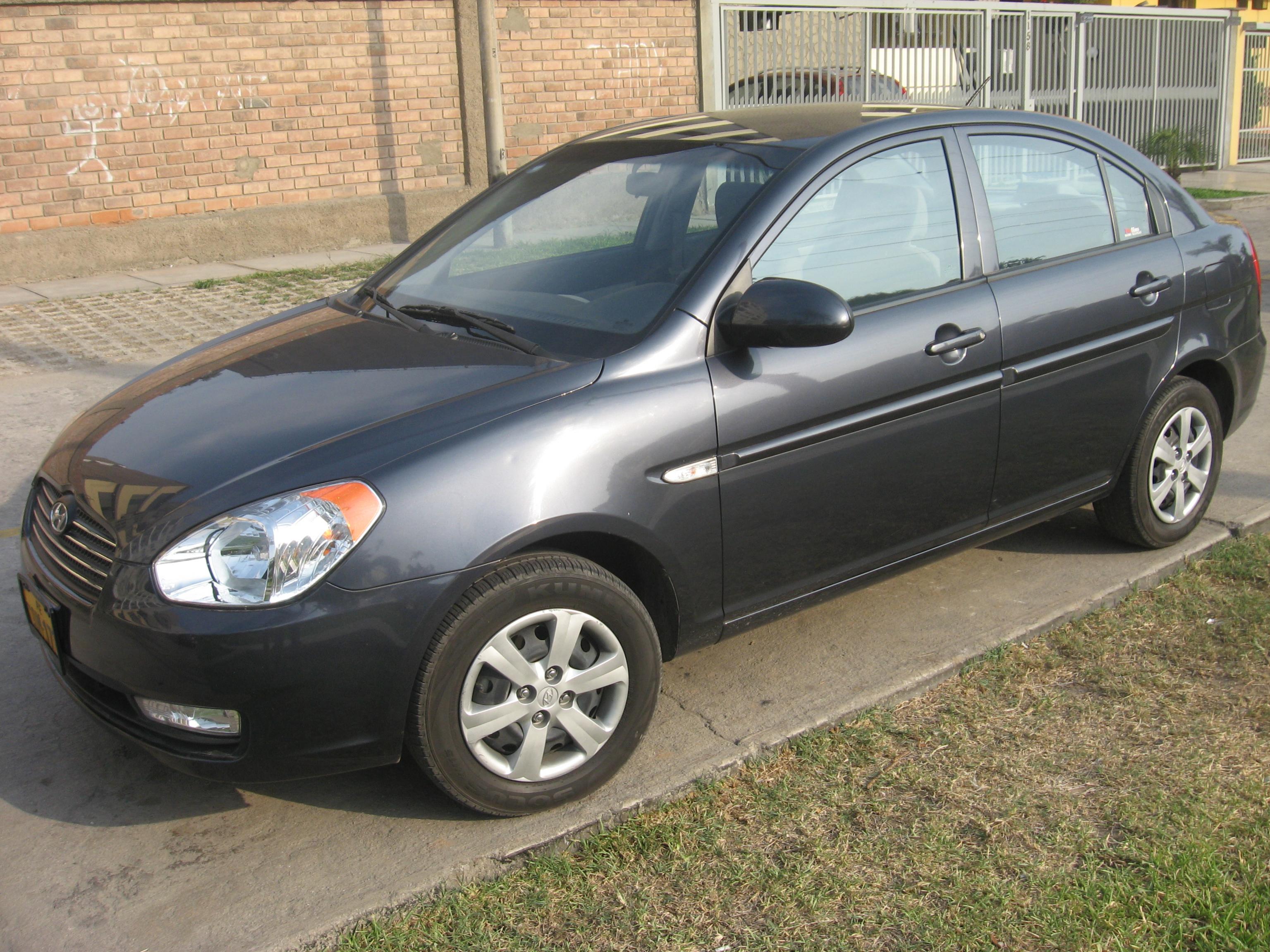 Размер колёс на Hyundai Accent 2008 Подбор шин на Hyundai Accent 2008