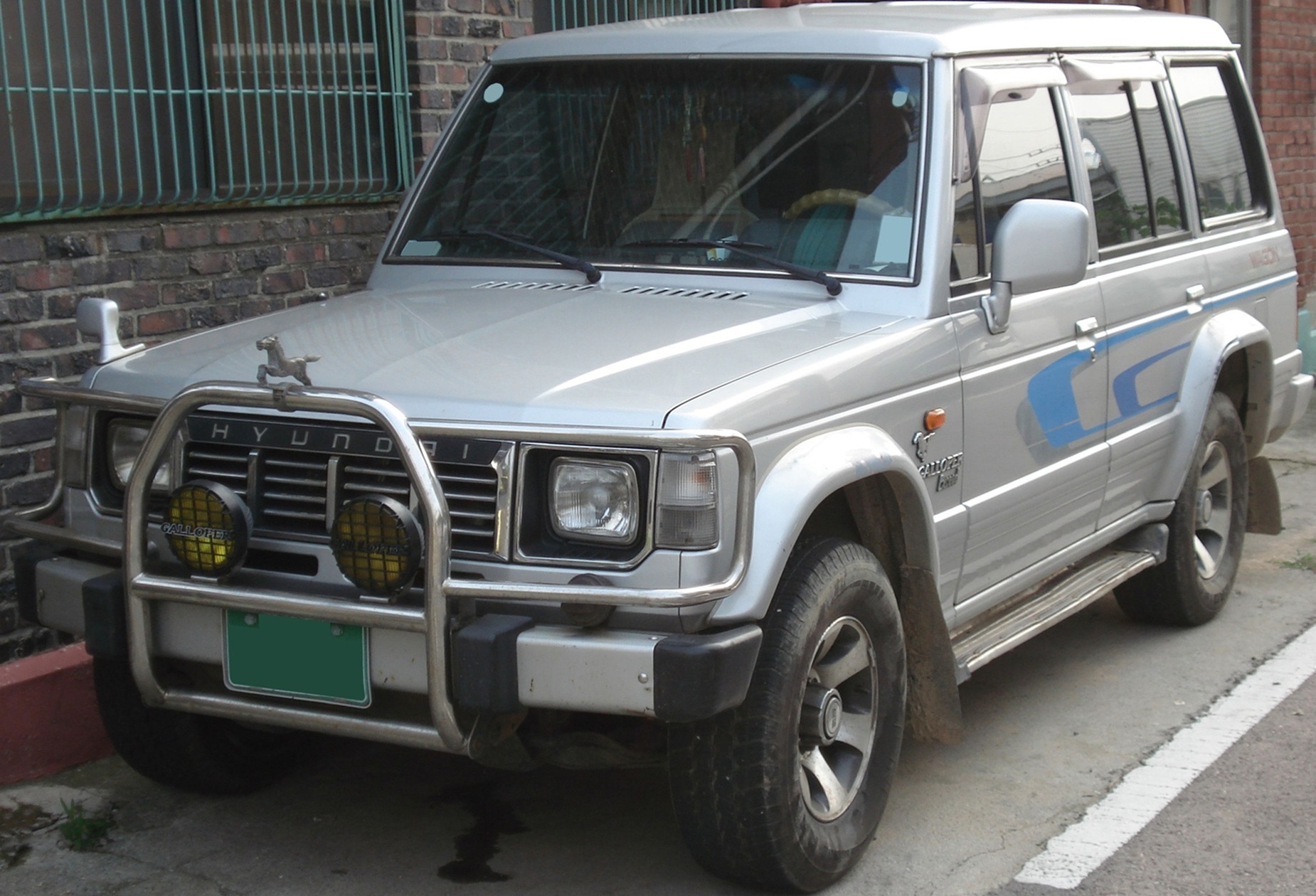 Размер колёс на Hyundai Galloper 1995 Подбор шин на Hyundai Galloper 1995