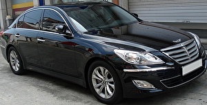Размер колёс на Hyundai Genesis 2011 Подбор шин на Hyundai Genesis 2011