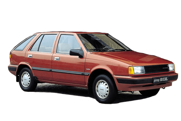Размер колёс на Hyundai Pony 1989 Подбор шин на Hyundai Pony 1989