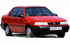 Размер колёс на Hyundai Pony 1990 Подбор шин на Hyundai Pony 1990