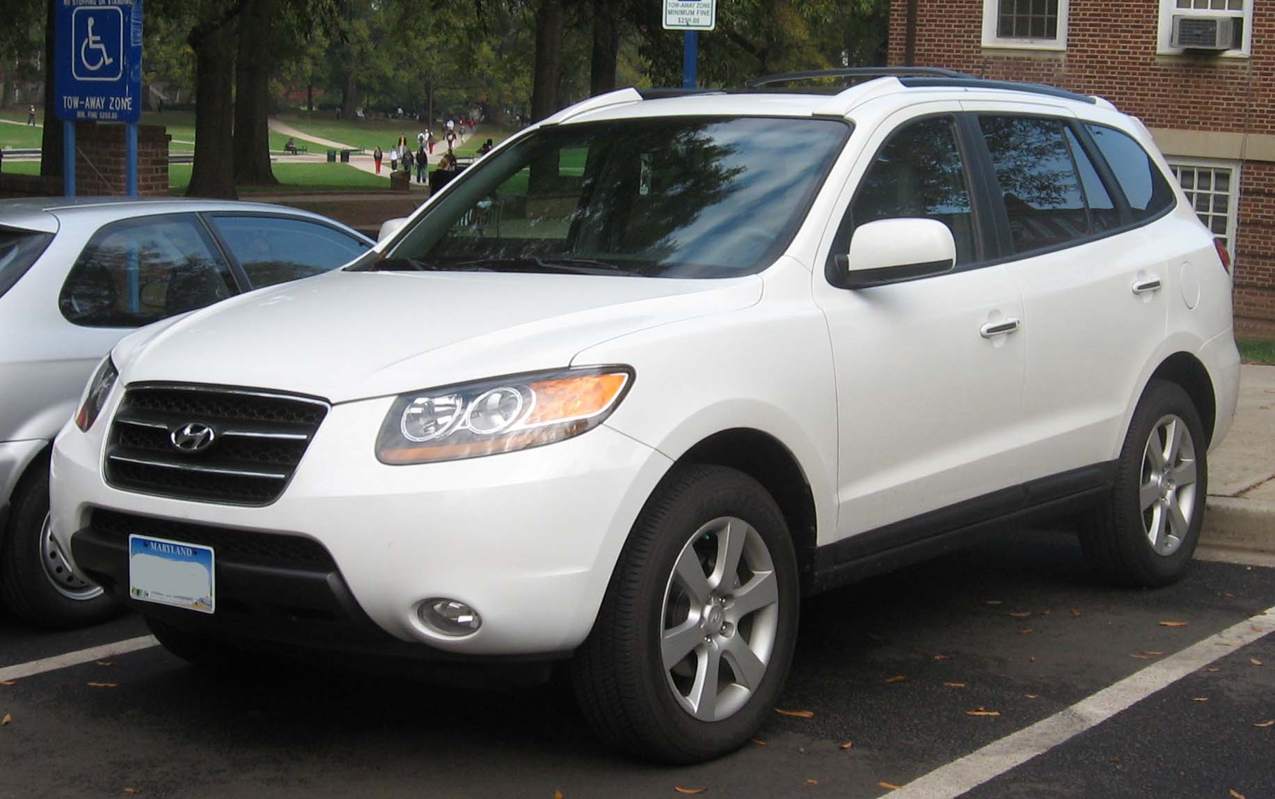Размер колёс на Hyundai Santa Fe 2008 Подбор шин на Hyundai Santa Fe 2008