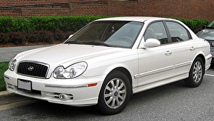 Размер колёс на Hyundai Sonata 2002 Подбор шин на Hyundai Sonata 2002