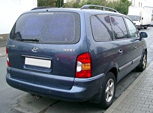 Размер колёс на Hyundai Trajet 2003 Подбор шин на Hyundai Trajet 2003
