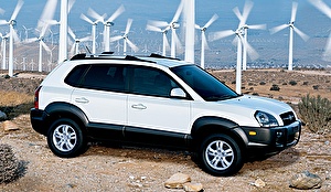 Размер колёс на Hyundai Tucson 2008 Подбор шин на Hyundai Tucson 2008