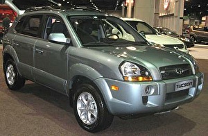 Размер колёс на Hyundai Tucson 2009 Подбор шин на Hyundai Tucson 2009