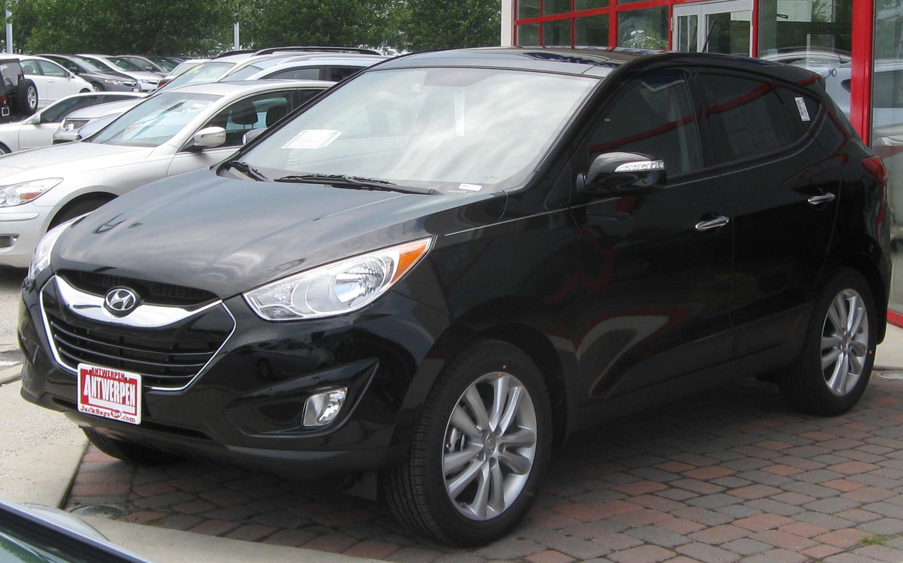 Размер колёс на Hyundai Tucson 2010 Подбор шин на Hyundai Tucson 2010