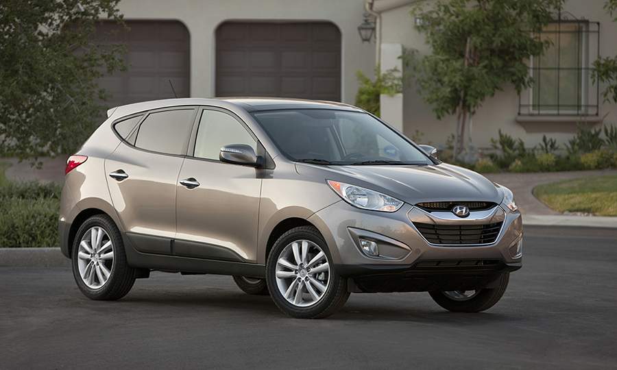 Подбор шин на Hyundai Tucson 2011