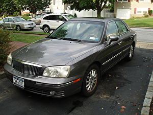Размер колёс на Hyundai XG 2004 Подбор шин на Hyundai XG 2004