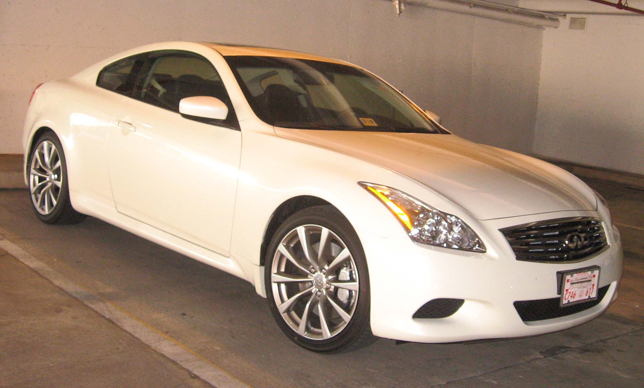 Размер колёс на Infiniti G 2008 Подбор шин на Infiniti G 2008