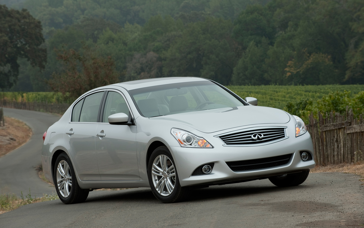 Размер колёс на Infiniti G 2012 Подбор шин на Infiniti G 2012