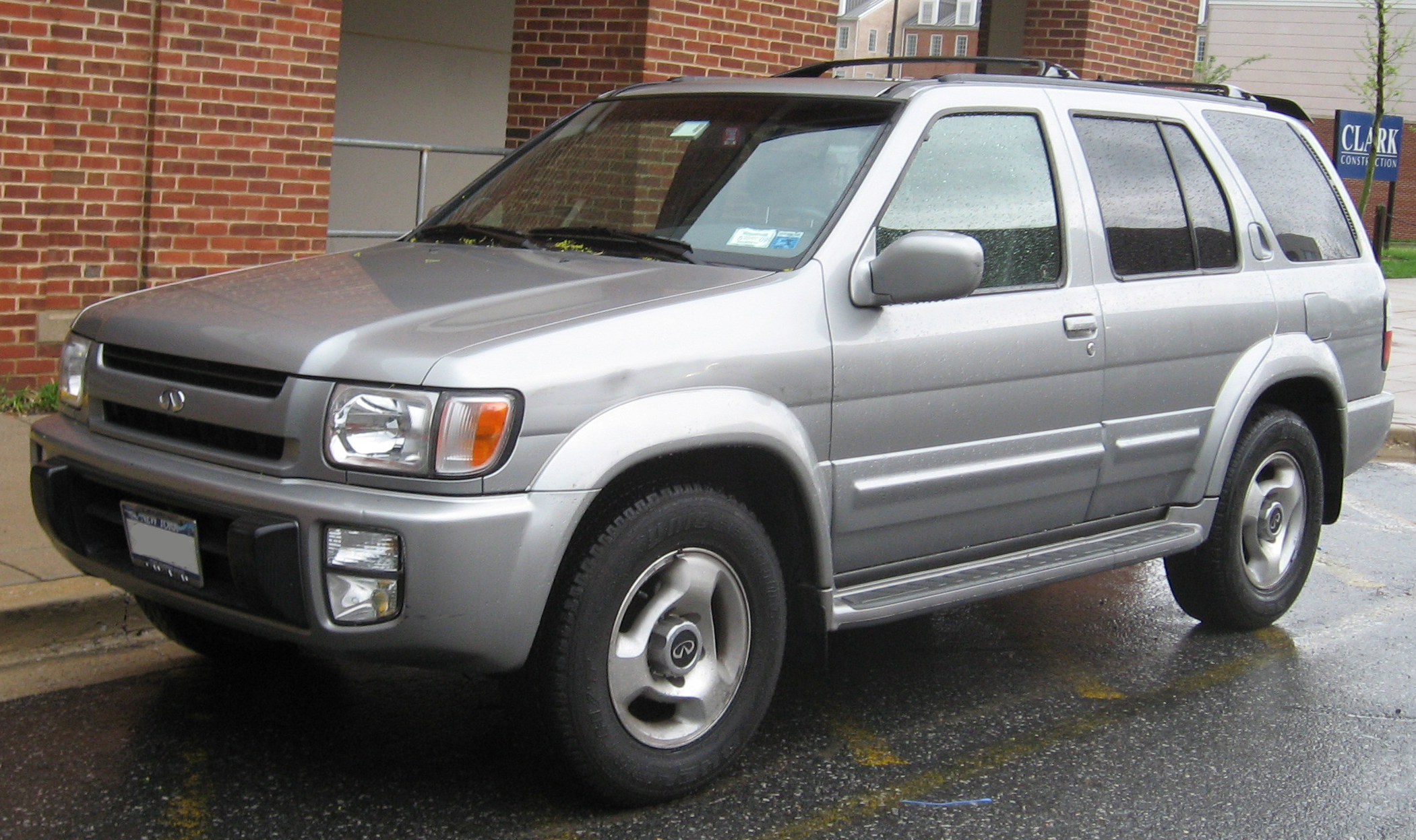 Размер колёс на Infiniti QX4 2000 Подбор шин на Infiniti QX4 2000
