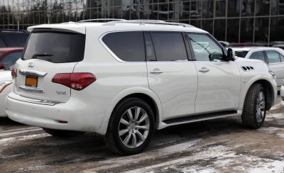 Размер колёс на Infiniti QX80 2014 Подбор шин на Infiniti QX80 2014