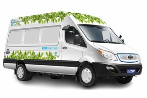 Размер колёс на JAC iEV750V 2019 Подбор шин на JAC iEV750V 2019