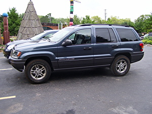 Размер колёс на Jeep Cherokee 2002 Подбор шин на Jeep Cherokee 2002