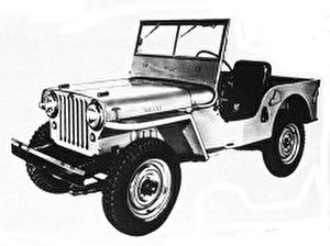 Размер колёс на Jeep CJ 1951 Подбор шин на Jeep CJ 1951