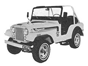 Размер колёс на Jeep CJ 1962 Подбор шин на Jeep CJ 1962