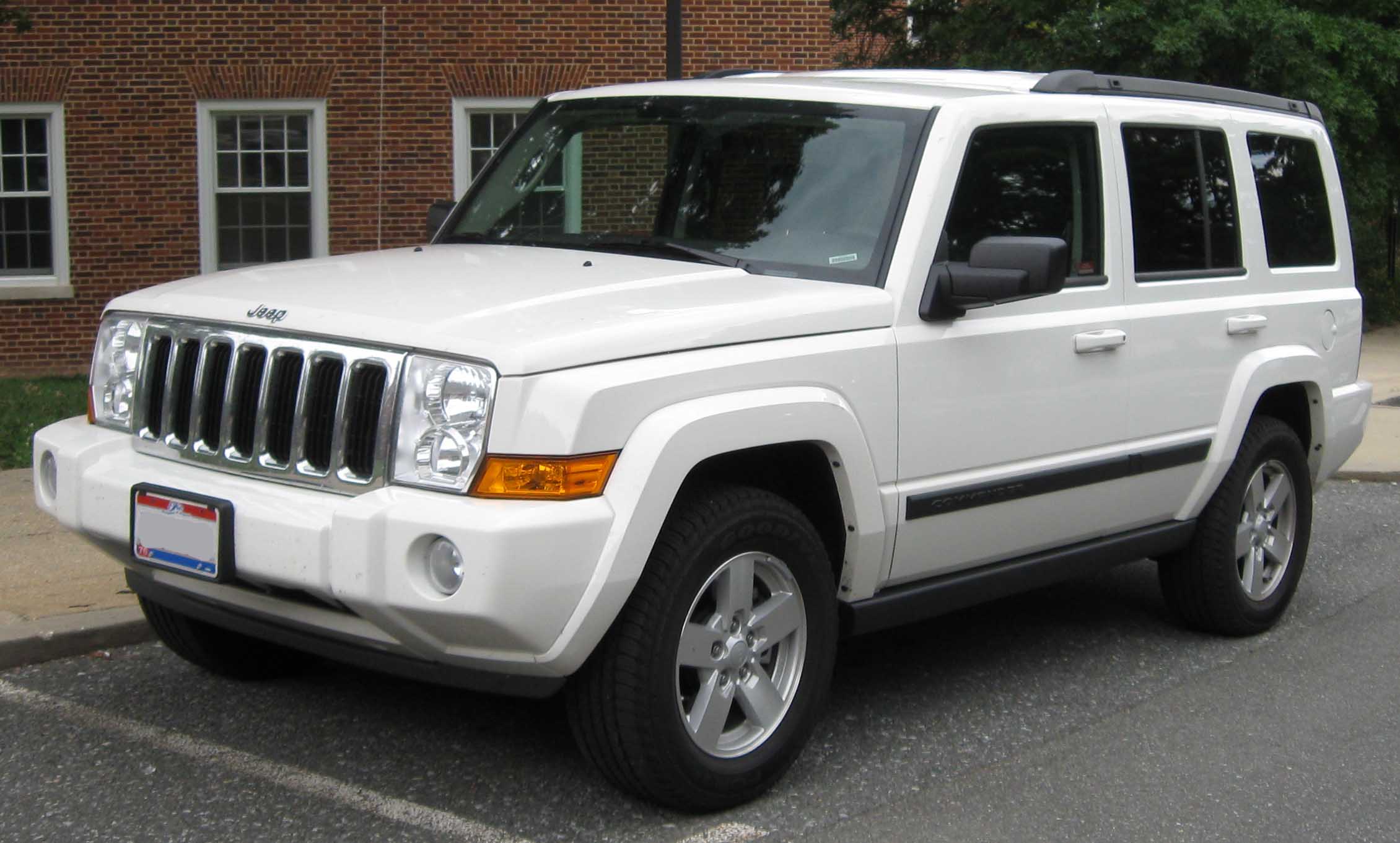 Размер колёс на Jeep Commander 2008 Подбор шин на Jeep Commander 2008