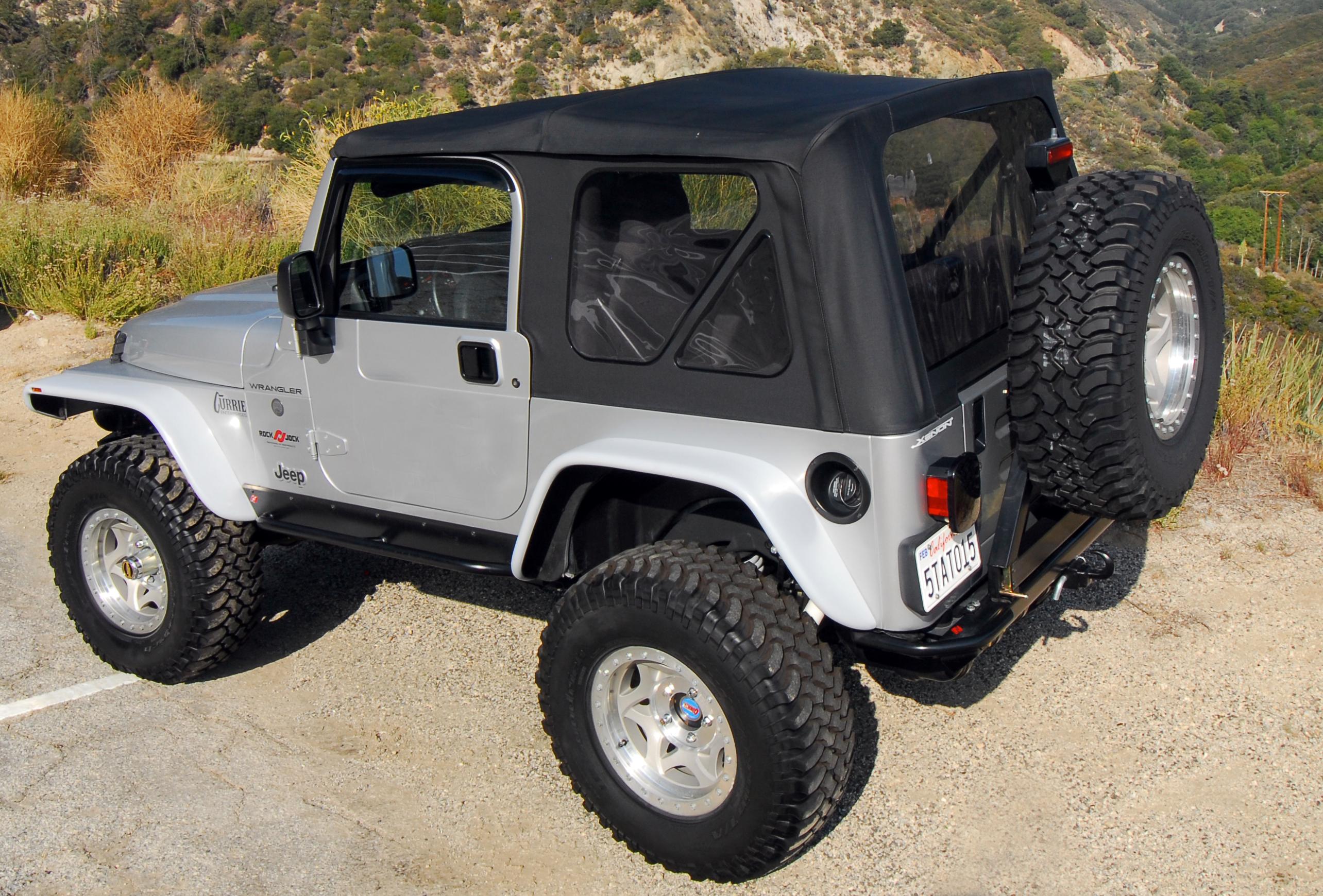 Размер колёс на Jeep Wrangler 1988 Подбор шин на Jeep Wrangler 1988