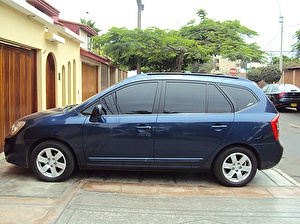 Размер колёс на Kia Carens 2007 Подбор шин на Kia Carens 2007