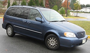 Размер колёс на Kia Carnival 2002 Подбор шин на Kia Carnival 2002