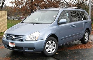 Размер колёс на Kia Carnival 2012 Подбор шин на Kia Carnival 2012