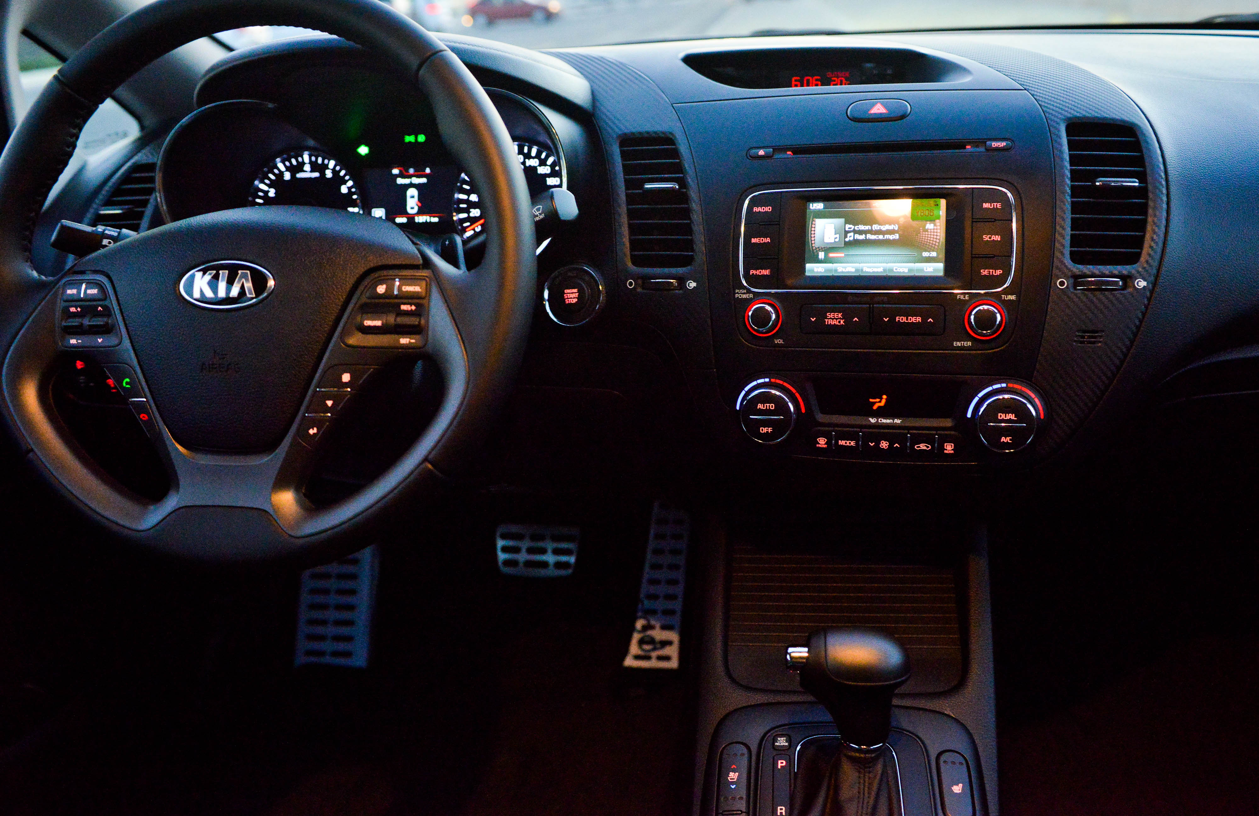 Подбор шин на Kia Cerato 2014
