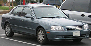 Размер колёс на Kia Optima 2000 Подбор шин на Kia Optima 2000
